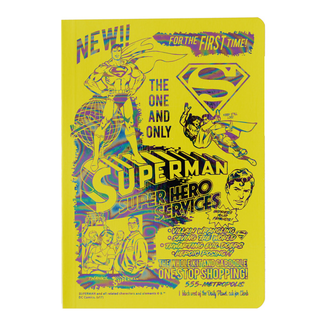 SUPERMAN  A7 メモ  Neon Yellow 450円