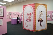 「蒼樹うめ展」内覧会レポート／展示内観