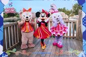 東京ディズニーリゾート開園35周年記念のコスチュームのキャラクター写真