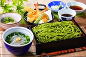 選べる小丼!宇治茶そば膳(生しらす丼)