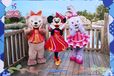 東京ディズニーリゾート開園35周年記念のコスチュームのキャラクター写真