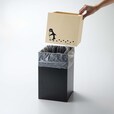 【ベルメゾン】Suicaのペンギン 袋を隠せるカバー付きダストボックス