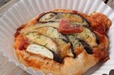 ナスのピザ