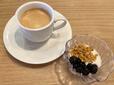 【ビッグボーイ】食後はヨーグルトやホットコーヒーを楽しみ、ゆったりとした時間を過ごすことができました