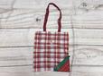 かわいいチェック柄のエコバッグ!