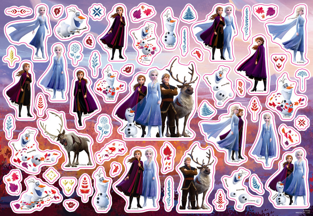 シールあそび（貼ってはがせるシール60枚）｜500円