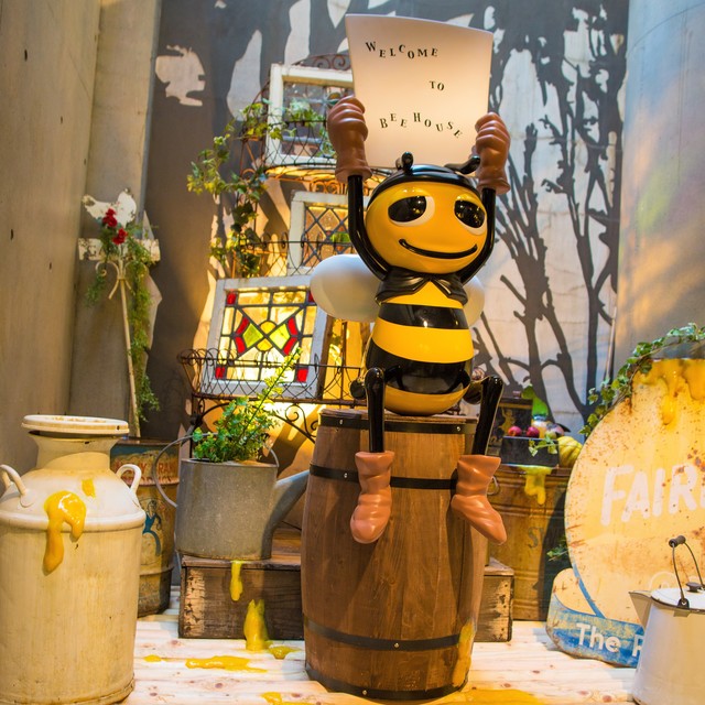 マスコットのBEEちゃん