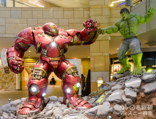 マーベル プロジェクト＠六本木ヒルズ｜ハルク vs ハルクバスター