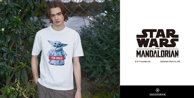 DRESSTERIOR『スター・ウォーズ』グローグーTシャツ ¥8,800