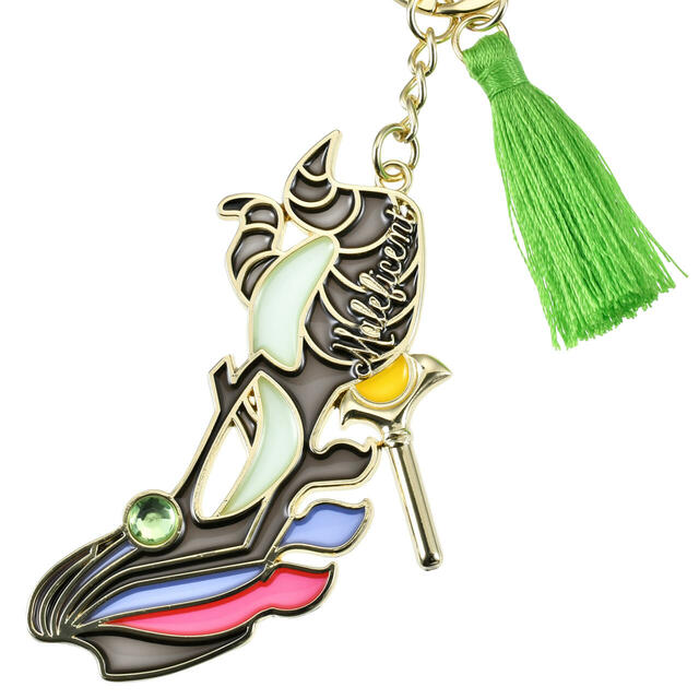 キーホルダー・キーチェーン ハイヒール ステンドグラス風 DISNEY VILLAINS 1,800円