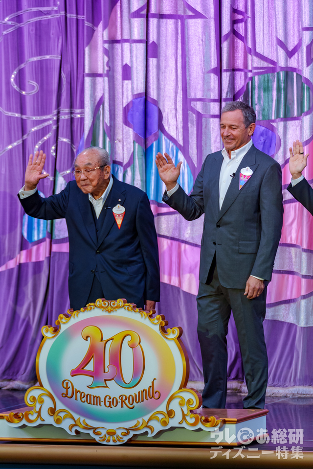 「東京ディズニーリゾート40周年“ドリームゴーラウンド”」オープニングセレモニー