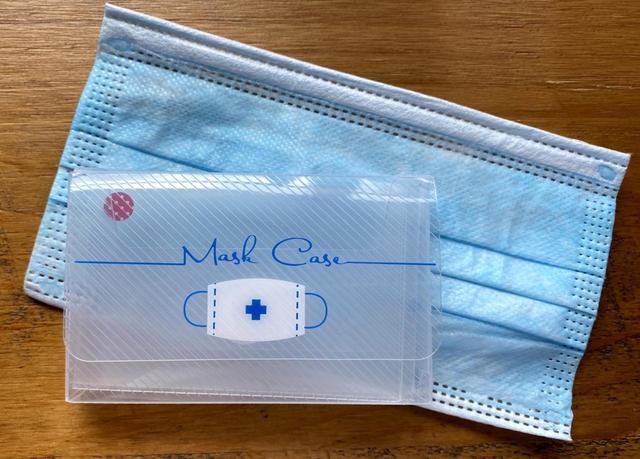アンティ ポケッタブル マスクケース／マスク柄が可愛い
