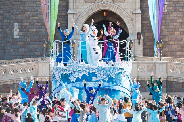 「アナとエルサのウィンターグリーティング」