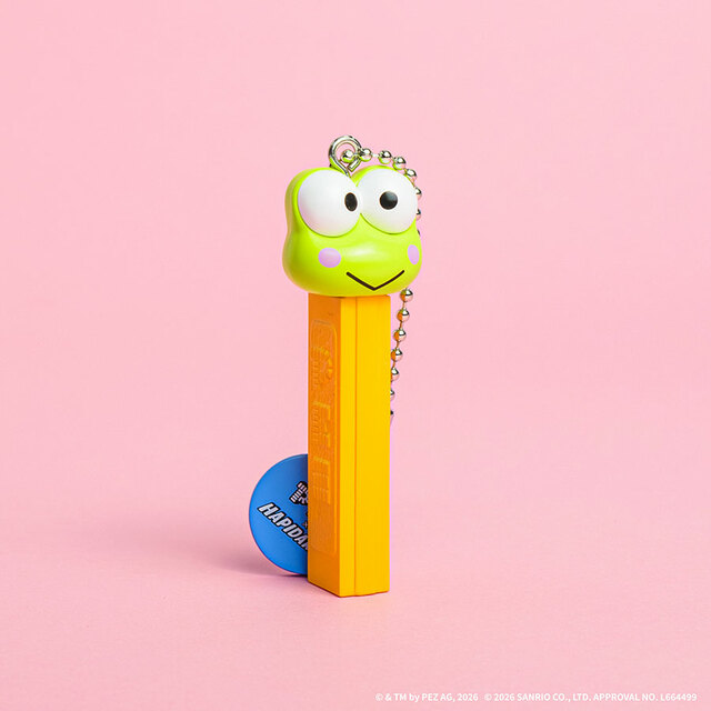【PEZ×はぴだんぶい マスコット】けろけろけろっぴ