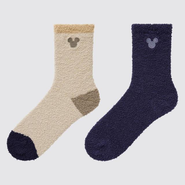 ディズニー コレクション ヒートテックソックス（2足組）¥990