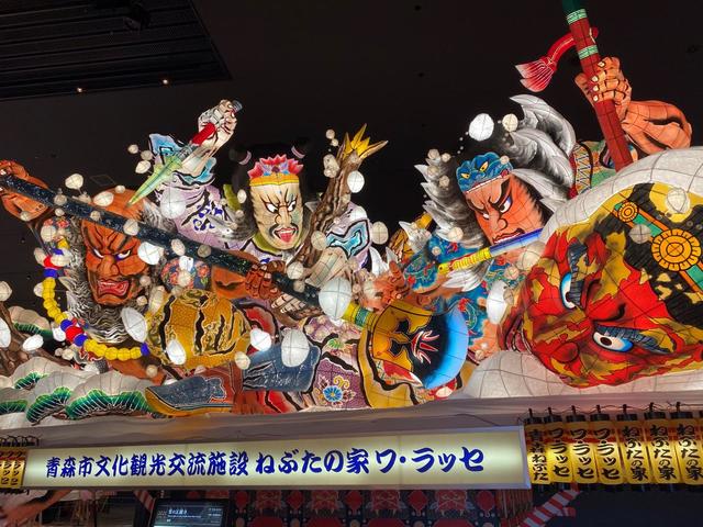 【ねぶたの家 ワ・ラッセ】青森菱友会　「雪の瓦罐寺」竹浪 比呂央　銀賞 ※現在は2022年度の入賞作品に展示内容が替わっています