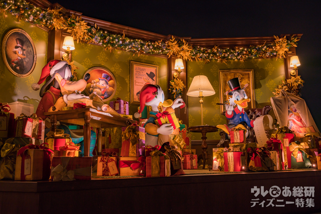 シンデレラ城前プラザのフォトロケーション｜東京ディズニーランド2017年「クリスマス・ファンタジー」
