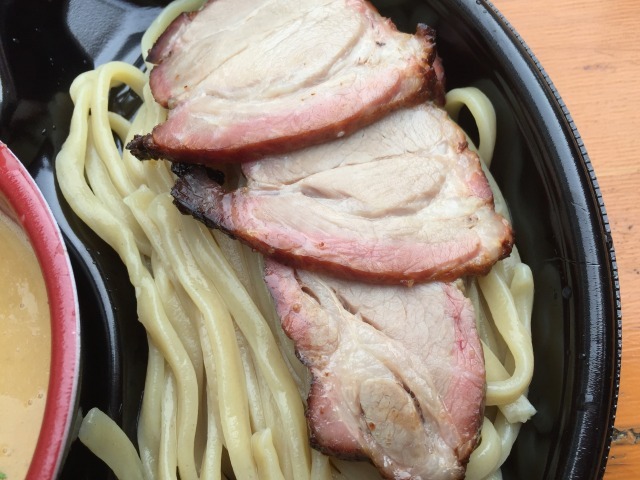 茨城から持ってきた釜で作ったチャーシュー