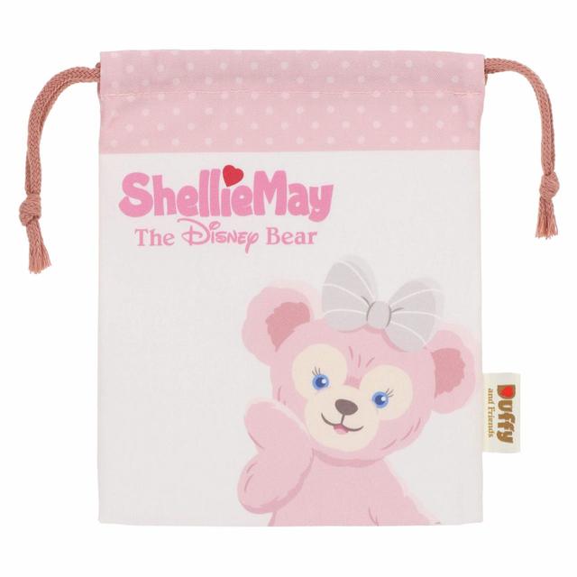 シェリーメイ きんちゃく 850円｜サイズ：縦約17×横約14×マチ約4cm｜販売店舗：東京ディズニーシー「マクダックス・デパートメントストア」｜販売日：2022年11月29日(火)