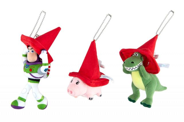 ぬいぐるみバッジセット 4,200円｜3個セット｜サイズ：長さ約13～20cm