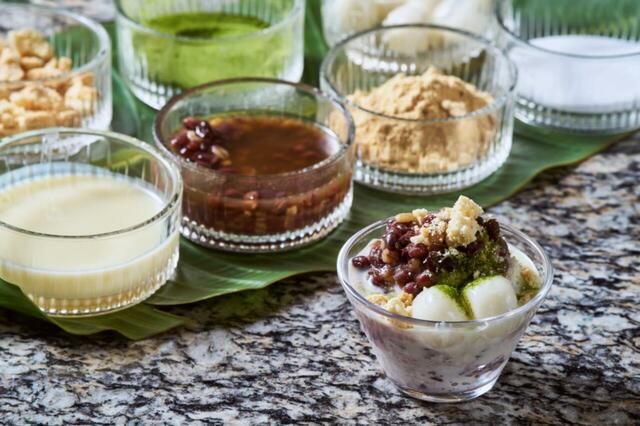 「フローズン沖縄ぜんざい」＜期間：2026年3月10日〜7月6日＞【【沖縄】進化した“至福の海老づくしビュッフェ”！「ヒルトン沖縄北谷リゾート」の大人気ビュッフェが3年連続で開催されます！】