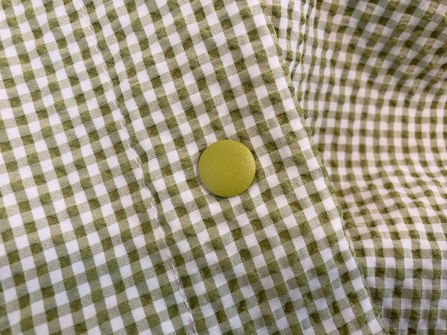 【ワークマン レディース撥水サッカー半袖シャツ】ブルーギンガム、イエローギンガム、グリーンギンガム、ネイビーストライプの4色展開