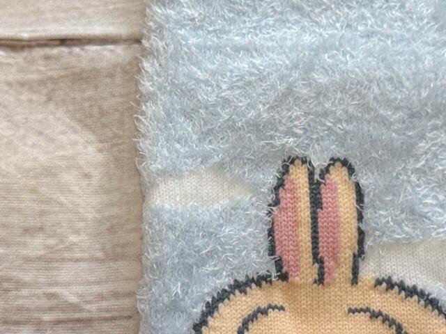 カラーはブルー。雲の柄が爽やかでかわいい♪