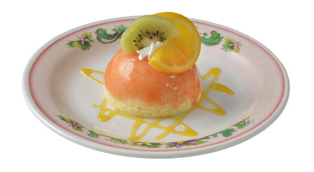 カフェ・ポルトフィーノ オレンジムースケーキ