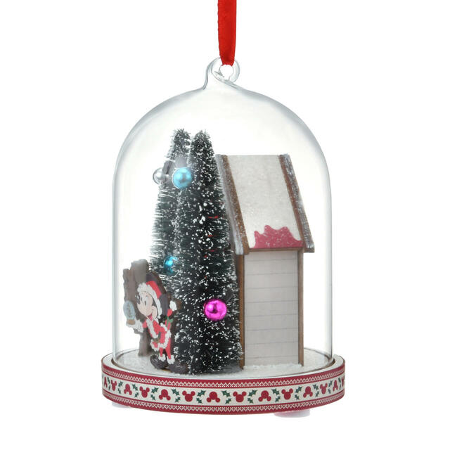 ミッキー&ミニー オーナメント ライトアップ ドーム DISNEY CHRISTMAS 3,300円