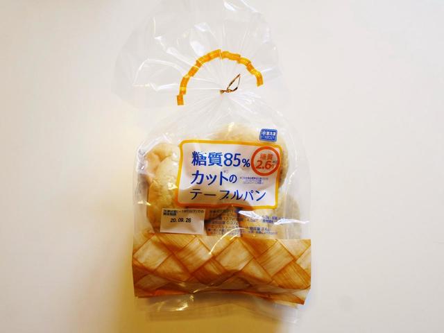 「糖質85％カットのテーブルパン 6個入り」シャトレーゼ