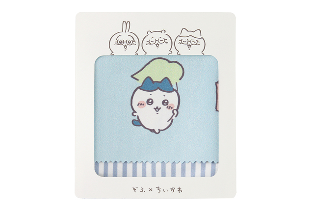 【Zoff×ちいかわ】ちいかわメガネ拭き(ブルー)900円(税込)