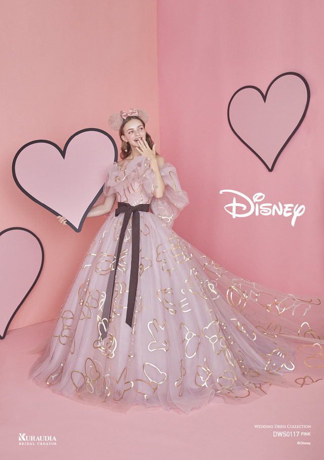クラウディア「ディズニーウェディングドレス」10thコレクション