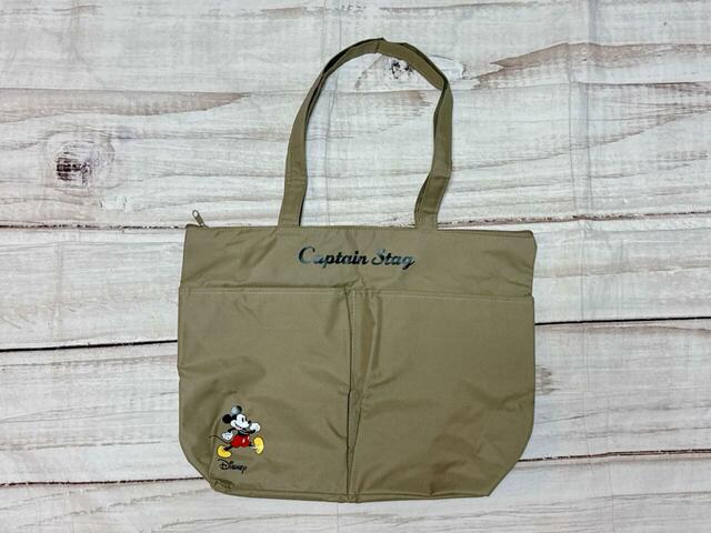 シックなブラウンカラーで秋が先取りできるトートバッグ！