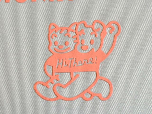 オサムグッズの女の子だけでなく、ネコと犬も登場♪