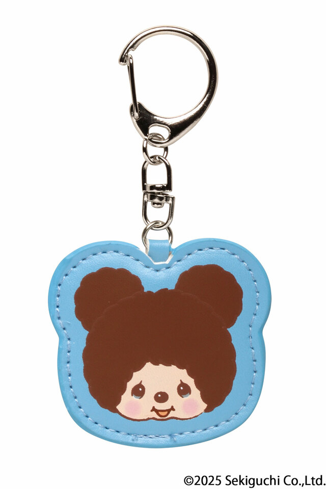 【モンチッチ レザー調キーホルダー(全6種)】クマ