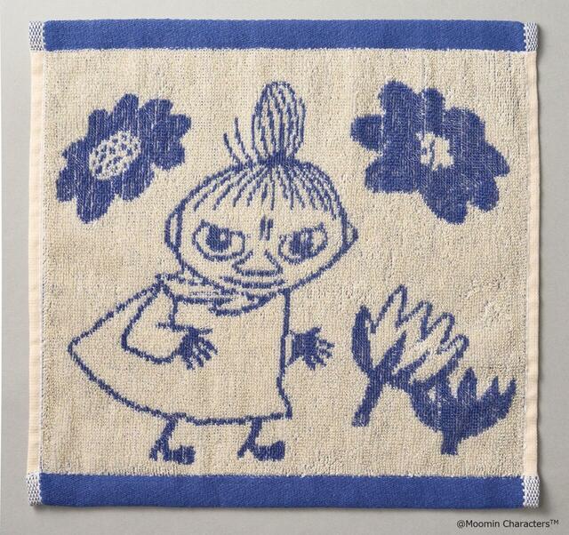「ジャガードタオル」＜サイズ：約250×250㎜＞【「ムーミン」とスぺシャルコラボ！ジョナサンのお食事券＆オトナ可愛いグッズが入った“福袋”が登場！】
