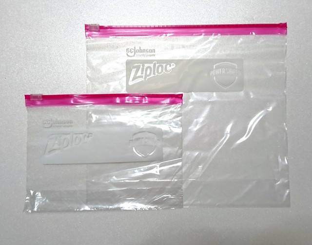 ZIPLOC SLIDER BAGS VARIETY PACK　ガロン：35袋×2箱、クオート：48袋×2箱　1968円