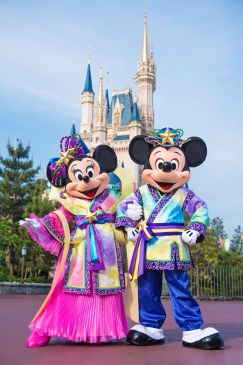 ディズニー七夕デイズ】彦星ミッキーと織姫ミニーの衣装が