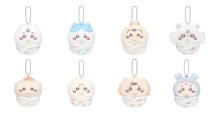 【「Chiikawa Baby ぬいぐるみくじ」】E賞:おくるみマスコット 全8種 サイズ:約H90~105×W80~100×D60mm