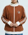 ＜Disney＞【ミッキー＆ミニー】フェイス刺しゅう裏毛トラックジャケット 3,980円