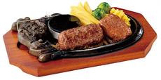 炭焼き 和牛ハンバーグ＆炭焼き やわらかハーフヒレステーキ