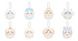 【「Chiikawa Baby ぬいぐるみくじ」】E賞：おくるみマスコット　全8種　サイズ：約H90～105×W80～100×D60mm