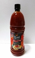 【No.13】【タイキッチン スイートチリソース 1L 728円】初めはマイルドな甘さが広がり、後からじわじわとくる唐辛子の辛さが食欲をそそります
