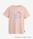 【Cath Kidston × Hello Kitty】ベーシックTシャツ Pink 7,700円／程よくコンパクトながら体のラインを拾いすぎない、さらりと一枚で綺麗に見える絶妙なシルエット