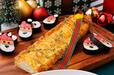 「蟹アリュメットパイ/サンタの飾り寿司」<期間:2025年11月4日~12月25日>【USJオフィシャルホテルで贅沢なひとときを♪聖夜を彩る“華やかなごちそう”が揃う「クリスマスブッフェ」開催!】