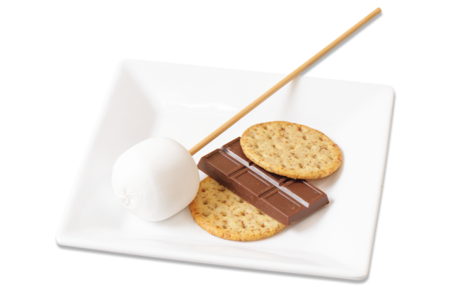 「“焼いて楽しい!”スモアサンド」<単品価格:330円(税込)>【焼肉も和食も中華も食べ放題!じゅうじゅうカルビの食べ放題コースに「カツオのたたき」や「エビチリ」などの春限定メニューが登場!】