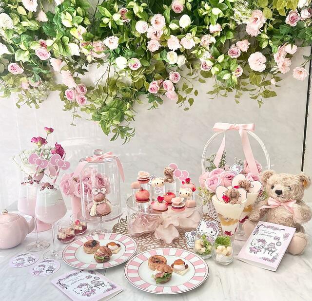 「アフタヌーンティーイメージ」＜5,800円〜＞【ハローキティ コラボアフタヌーンティー】