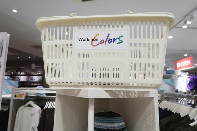 Workman Colors　ロゴ入りカゴ