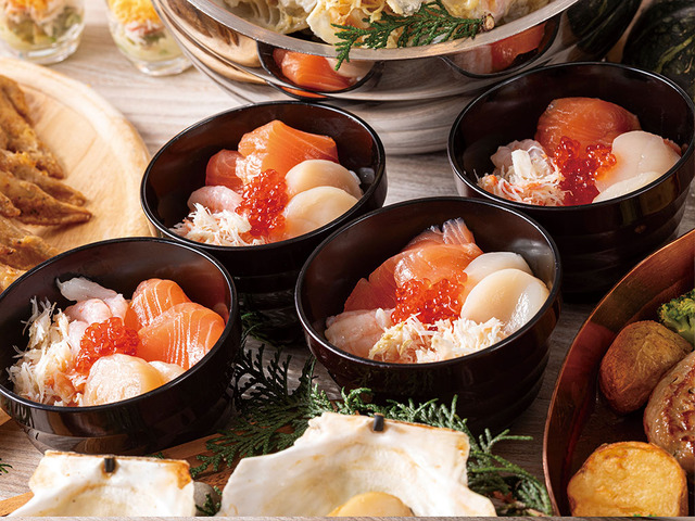 「海鮮丼」<期間:2026年7月17日~9月13日>【蟹もメロンスイーツも食べ放題!東京ベイ舞浜ホテルで「おいしい北海道ディナービュッフェ」を開催!】