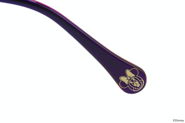 Minnie Mouse　ZF221016（ボストン）/ 11,100円（税込・セットレンズ代込）｜ Disney Collection created by Zoff Premium Series 